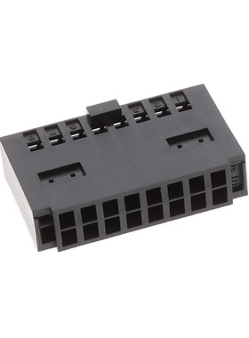 JAE Electronics 矩形连接器 外壳 PS-D4C16 黑色 2.54mm