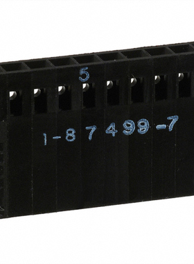 TE Connectivity 矩形连接器 外壳 1-87499-7