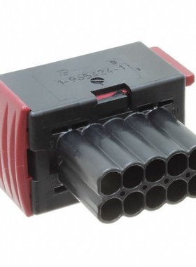 TE Connectivity 矩形连接器 外壳 1-967240-1