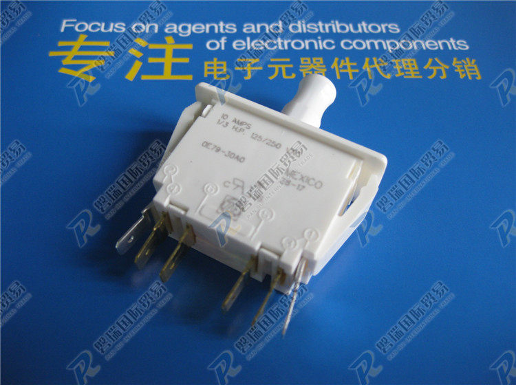 E79-30A Cherry  快动 限位开关 双刀双掷 开-开-瞬时 10A