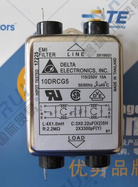 10DRCG5 Delta EMI Group 滤波器 线路滤波器