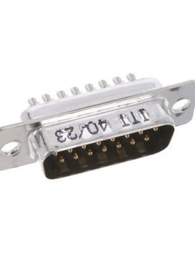 ZDA15P ITT Cannon D-Sub 插头 连接器 公引脚 15路