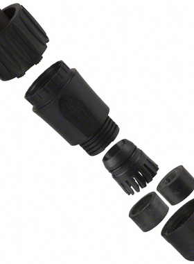 C01630D00610012 Amphenol 圆形连接器 插头 母插 7路