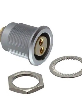 LEMO 圆形连接器 插座 母型插口 焊接 2路 EGG.3B.302.CLL