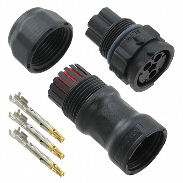 Amphenol 圆形连接器 DC-03BMFA-QL8SPP
