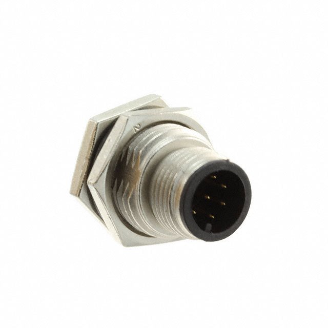 Amphenol 圆形连接器 M12A-08PMMS-SF8001