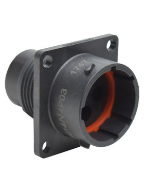 Amphenol 圆形连接器 外壳 RTS014N4P03