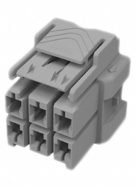 TE Connectivity 矩形连接器 外壳 5-1971776-3