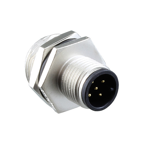Amphenol 圆形连接器 M12A-05PMMS-SH8002