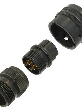 Amphenol 圆形连接器 PT06A-12-4S