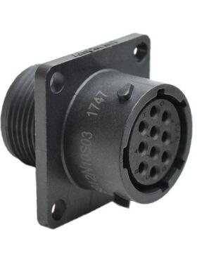 Amphenol 圆形连接器 外壳 RTS012N10S03