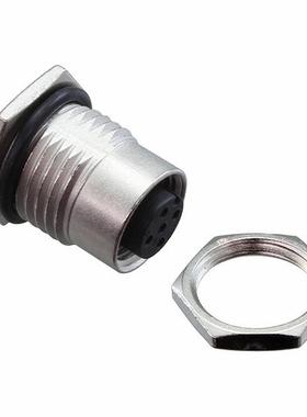 Amphenol 圆形连接器 M12A-05PFFS-SF8001