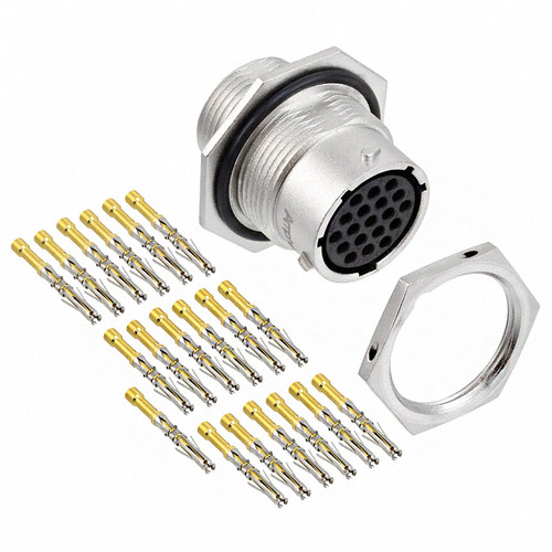 Amphenol 圆形连接器 RT0W71419SNH-K