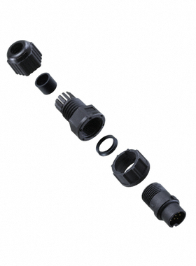 Amphenol 圆形连接器 BDU-08BFMA-LL7001