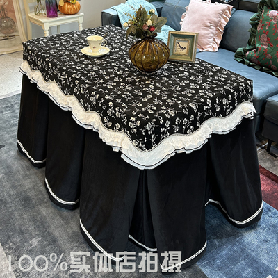 中古风复古美式烤火被取暖罩