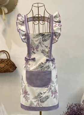 防污女韩版时尚花边打扫卫生