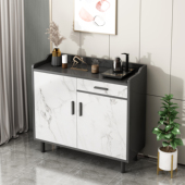 茶水柜客厅靠墙沙发小边柜置物架储物台2025新款 餐柜收纳柜子