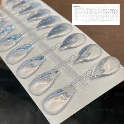 W01-W10龙爪异形甲显白穿戴甲