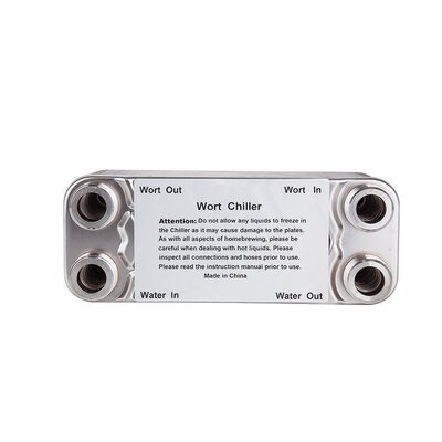 304不锈钢家酿啤酒麦汁板式热换器 plate wort chiller 出口品质
