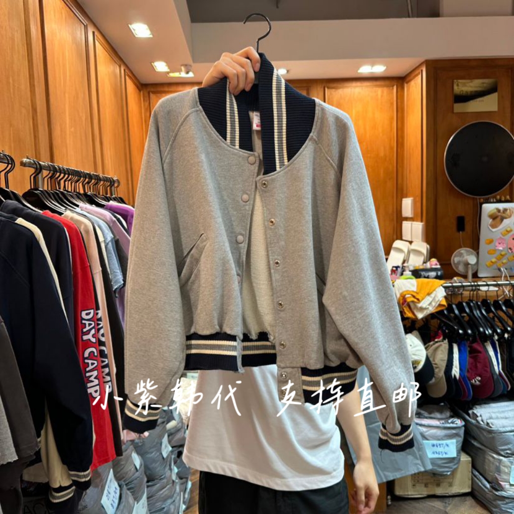 GARMENT-P韩国东大门代购2025秋季新款时尚百搭长袖棒球服外套女