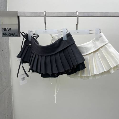 时尚百搭叠穿百褶短裙