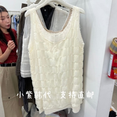 BREATH韩国东大门代购2026春夏女装新款纯色百搭显瘦背心女