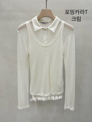 东大门25秋新款轻薄纯色POLO衫