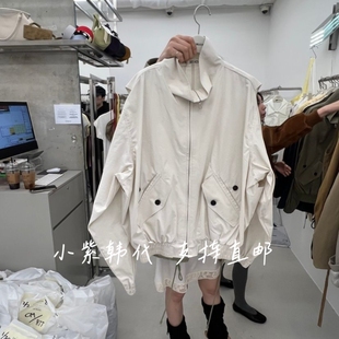 BREATHE韩国东大门代购2026春女装新款时尚百搭宽松外套夹克女
