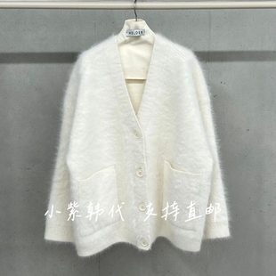 HELDER-P韩国东大门代购2025秋冬女装新款时尚百搭长袖毛衣外套女