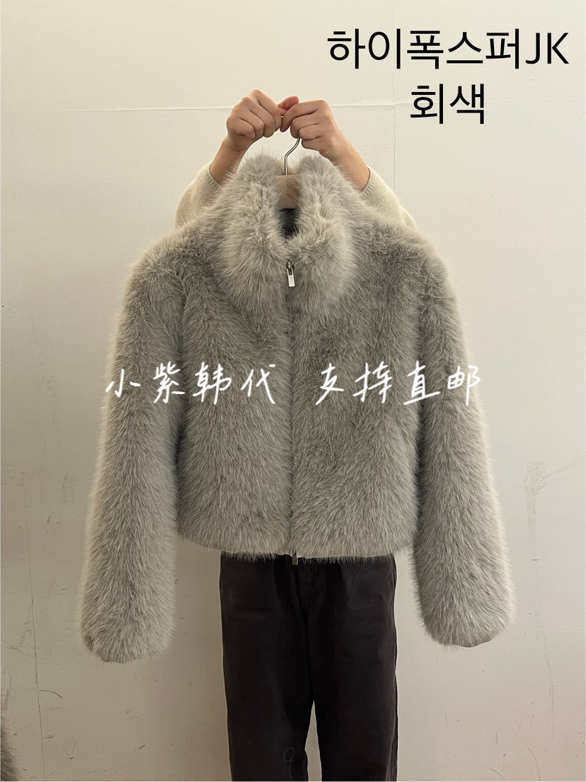 TAUPE韩国东大门代购2025秋冬女装新款时尚百搭毛绒短外套