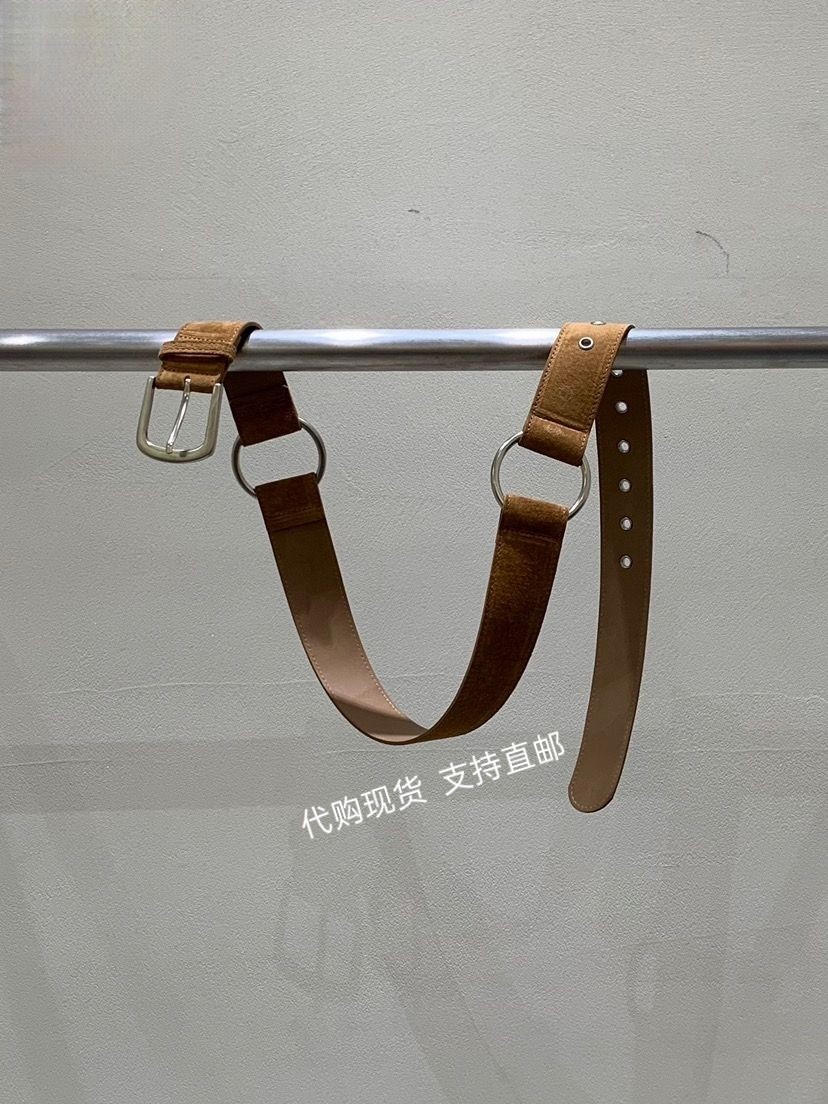 LOVE MOMENT韩国正品东大门 26秋新款时尚百搭复古简约牛皮腰带女