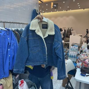 现韩国东大门女装新款时尚百搭减龄牛仔短款外套女