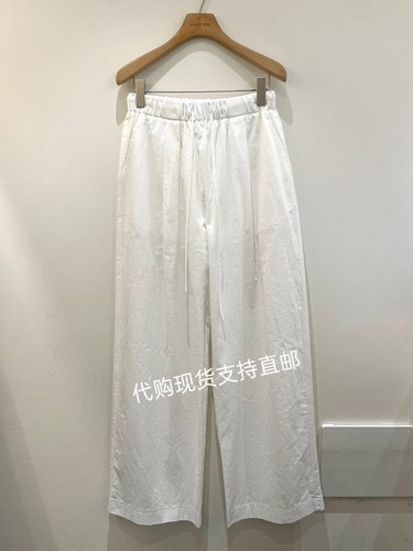 OBSESS韩国东大门代购 26夏新款宽松显瘦松紧腰舒适休闲裤女