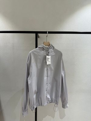 韩国正品东大门代购~POSTMODERN 新款连帽抽绳显瘦纯色夹克外套女