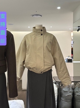 YOUR-P韩国东大门代购2025秋冬女装新款时尚百搭立领短款外套