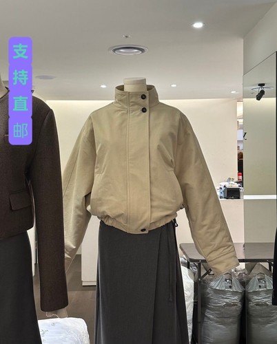 韩国东大门代购立领短款外套