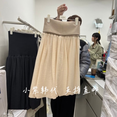 BREATHE韩国东大门代购26春季女装新款时尚百搭松紧腰休闲裤女