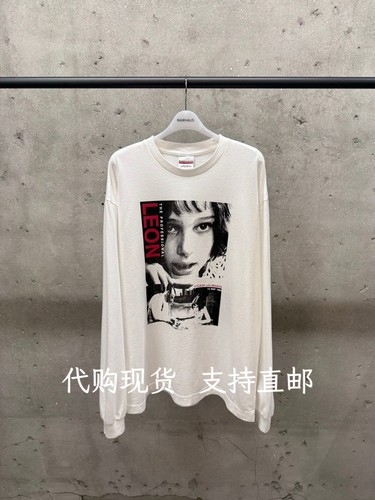 韩代EST/RAWHAUS韩国东大门2026秋新款时尚百搭圆领印花长袖T恤女
