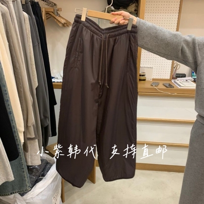 韩国东大门代购松紧腰休闲裤