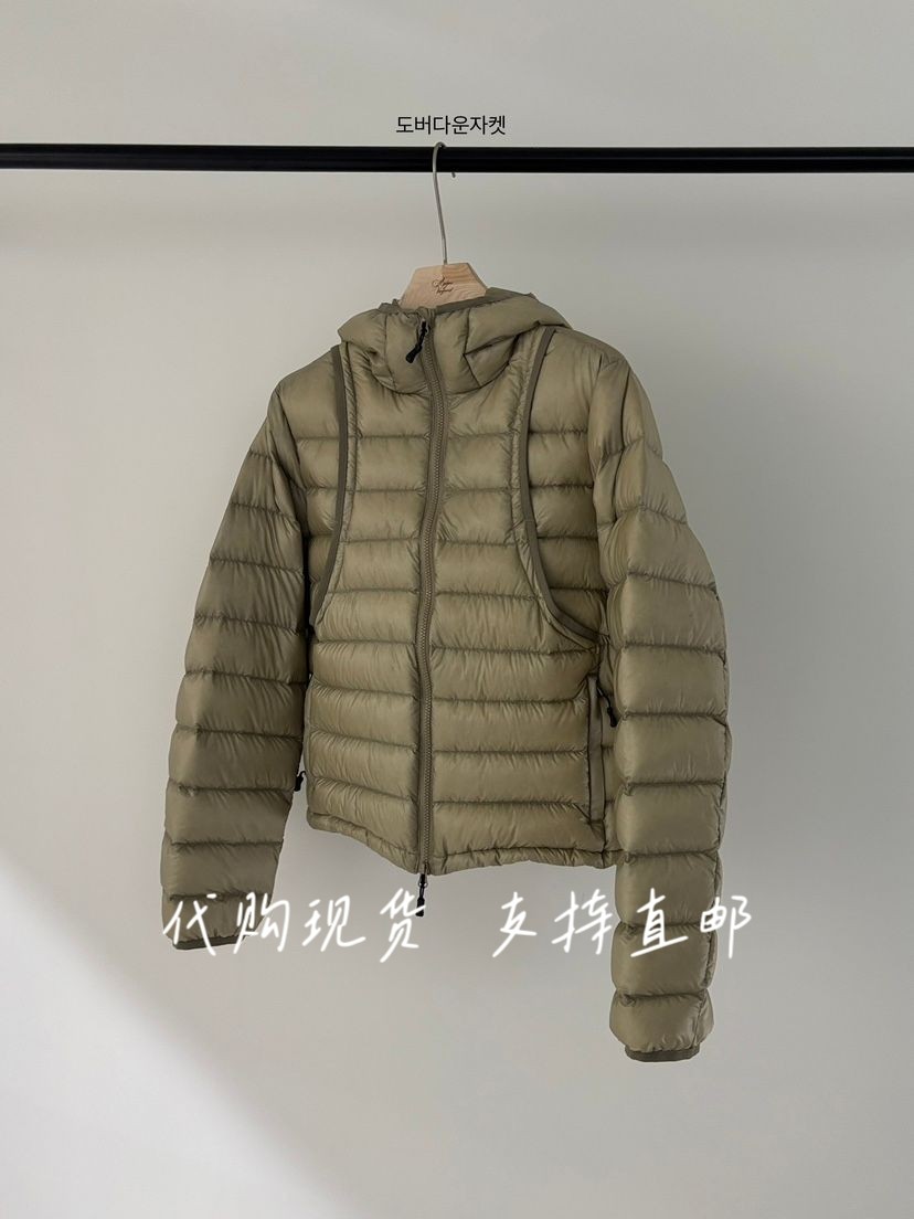 韩代VERGAMOT韩国东大门2026秋冬女装新款时尚百搭连帽羽绒服女
