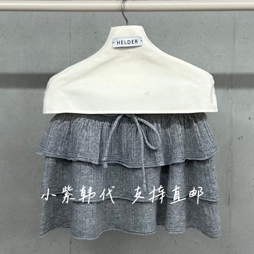 HELDER-P韩国东大门代购2025秋冬女装新款时尚百搭半身裙女