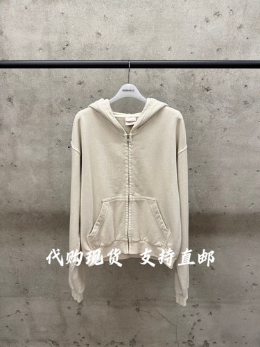 EST/RAWHAUS韩国东大门2026秋季新女装时尚百搭连帽拉链卫衣外套