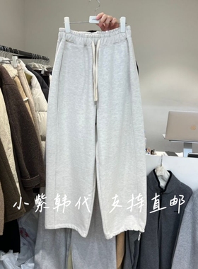 JINSIM韩国东大门代购2025秋冬女装新款时尚百搭显瘦休闲裤女