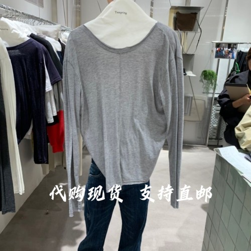 TEMPTING韩国东大门2026秋季新款女装时尚百搭长袖T恤女