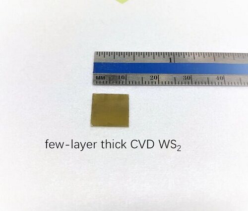 化学气相沉积CVD-WS2二硫化钨多层薄膜