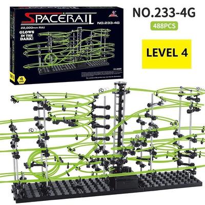 Marble Run Maze Race Track Games Luminous Spacerail Roller C