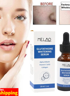 Glutathione Lightening Serum Arbutin Vitamin C B3 Collagen