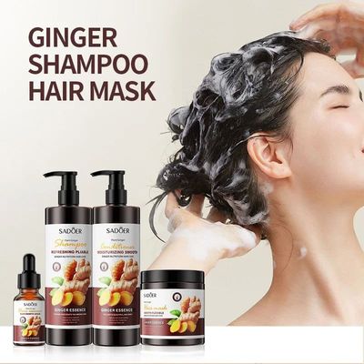 Ginger shampoo hair care growth conditioner hair mask