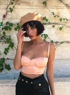 ［呢喃］经典秋冬新款羊毛呢蓓蕾南瓜帽子女保暖贝雷帽法式复古