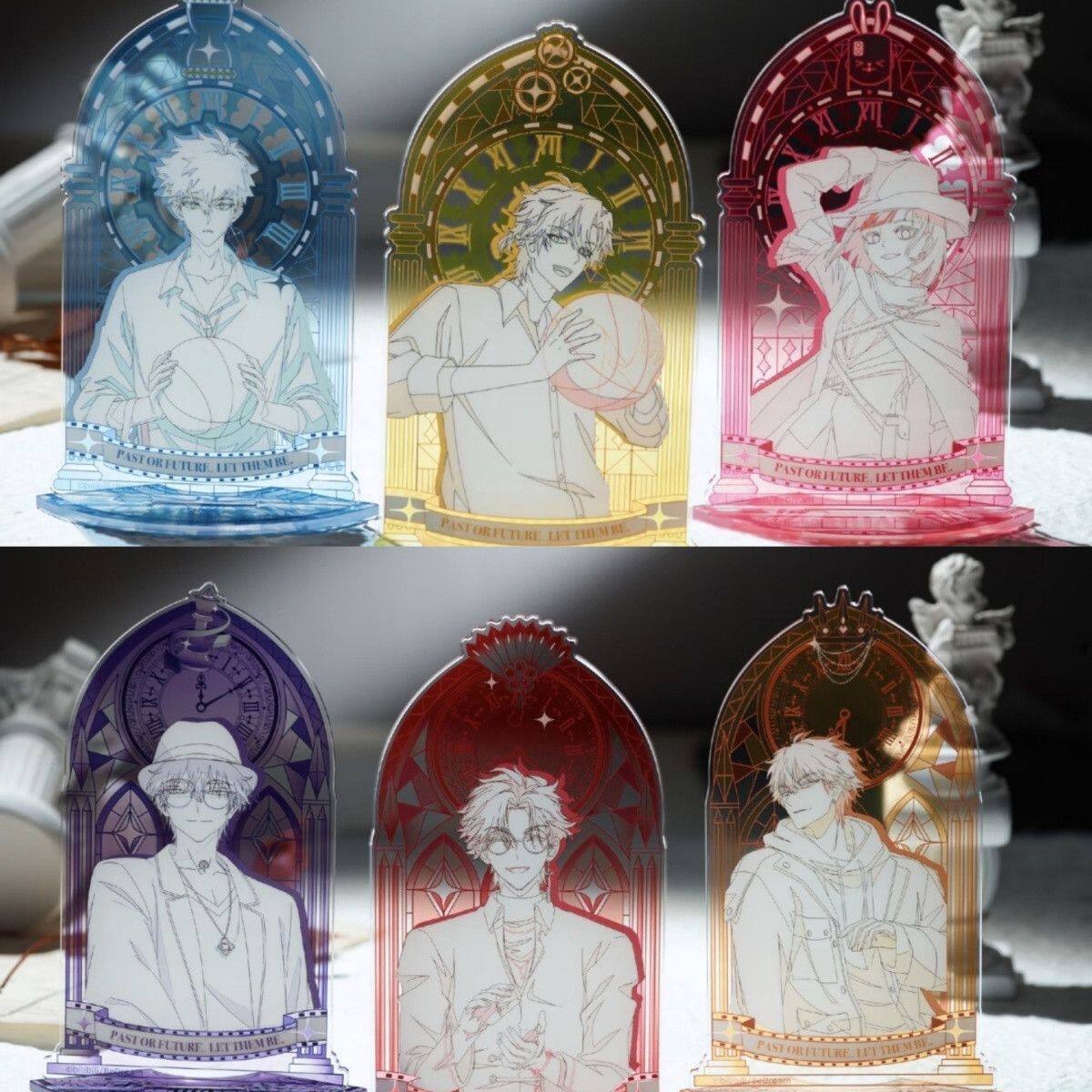 官方正版 时光代理人五周年 原画系列英都篇彩窗人物立牌桌面摆件